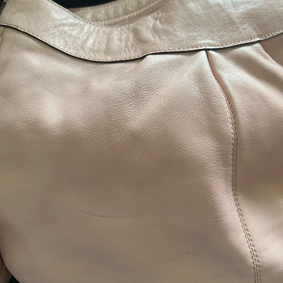 Pink Leather Coach Shoulder Bag - Picture 5 of 6